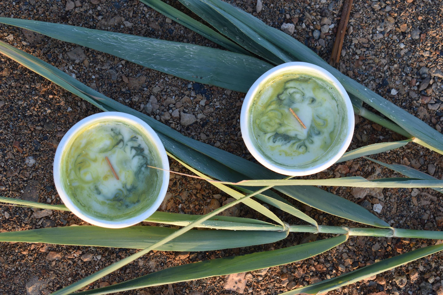 Herbal Soy Candle with Wooden Wick: Forest & Earth Scent