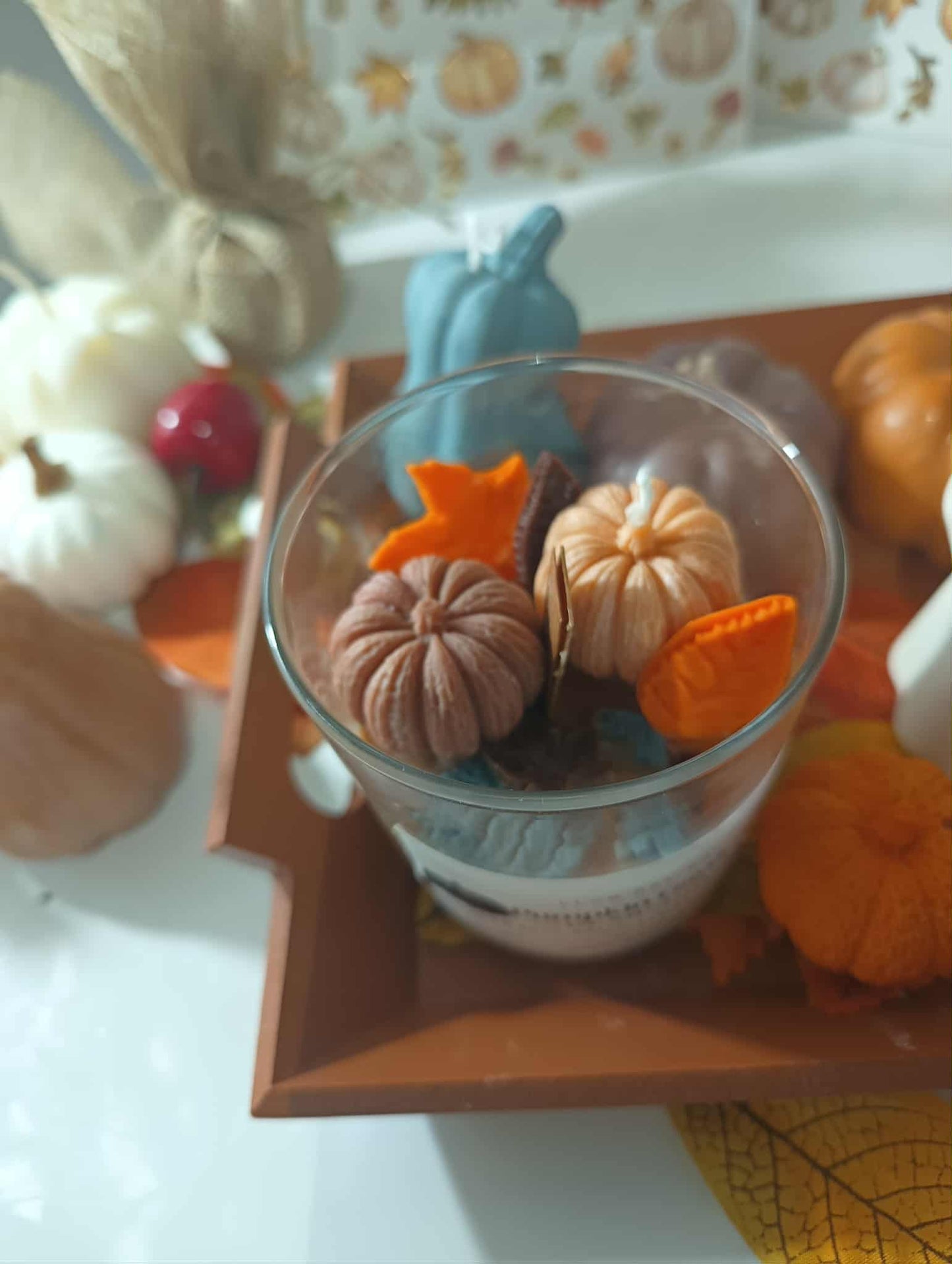 Pumpkin Cream Chai – Pumpkin Spice, Creamy Caramel & Cinnamon Chai Candle