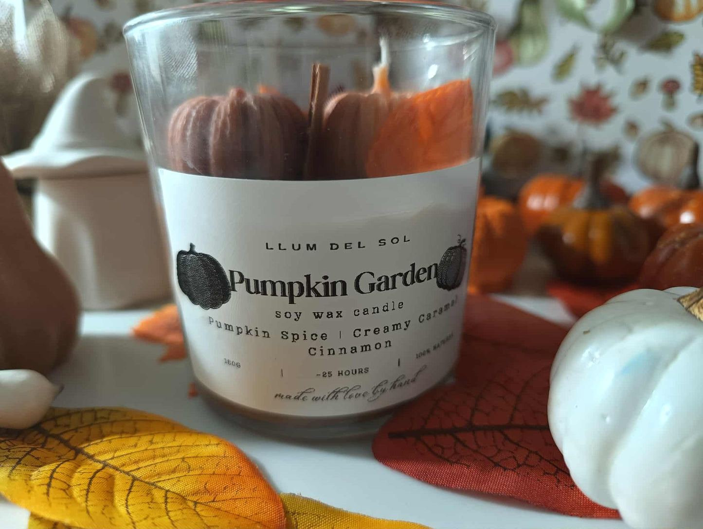 Pumpkin Cream Chai – Pumpkin Spice, Creamy Caramel & Cinnamon Chai Candle
