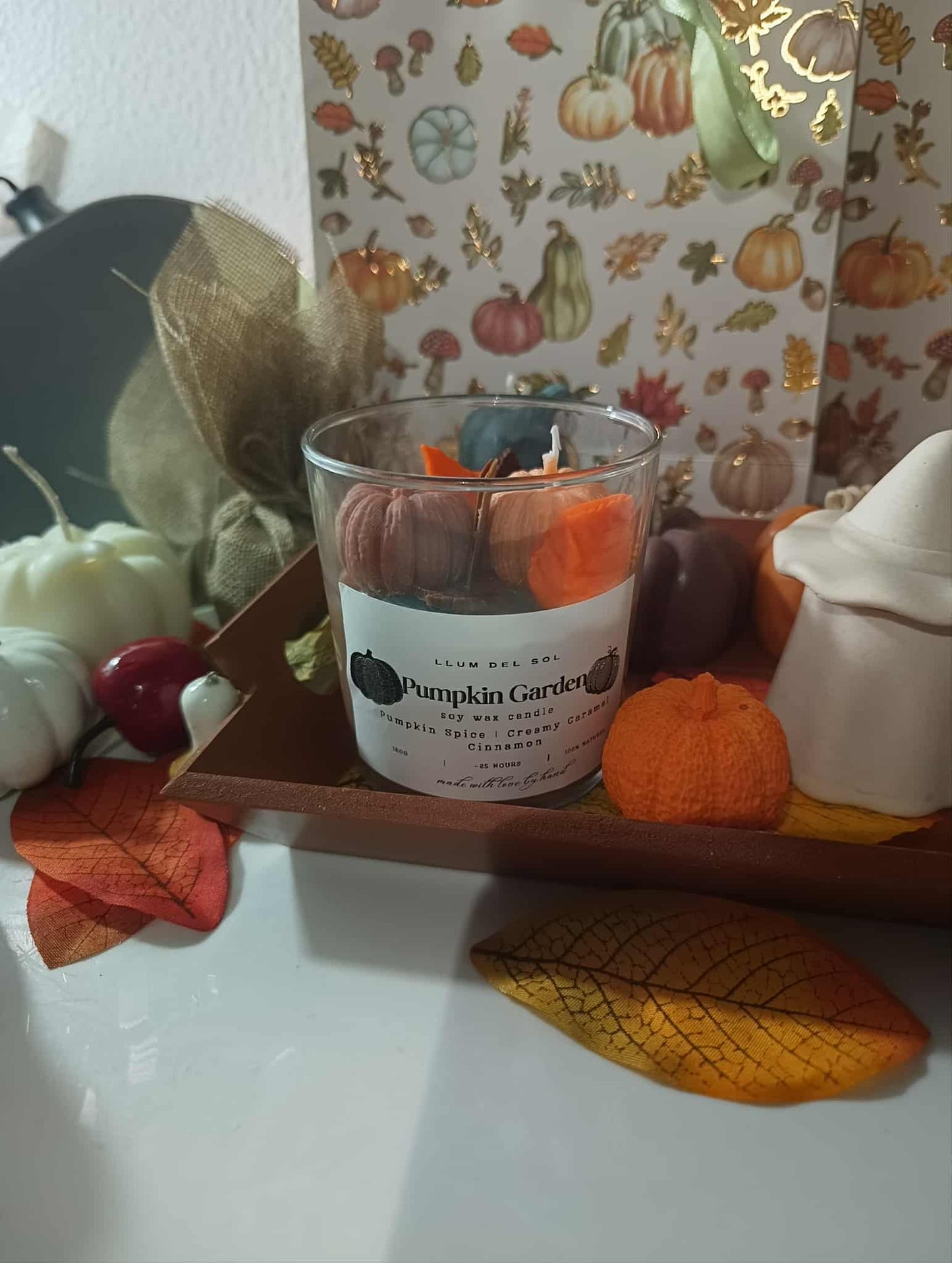 Pumpkin Cream Chai – Pumpkin Spice, Creamy Caramel & Cinnamon Chai Candle