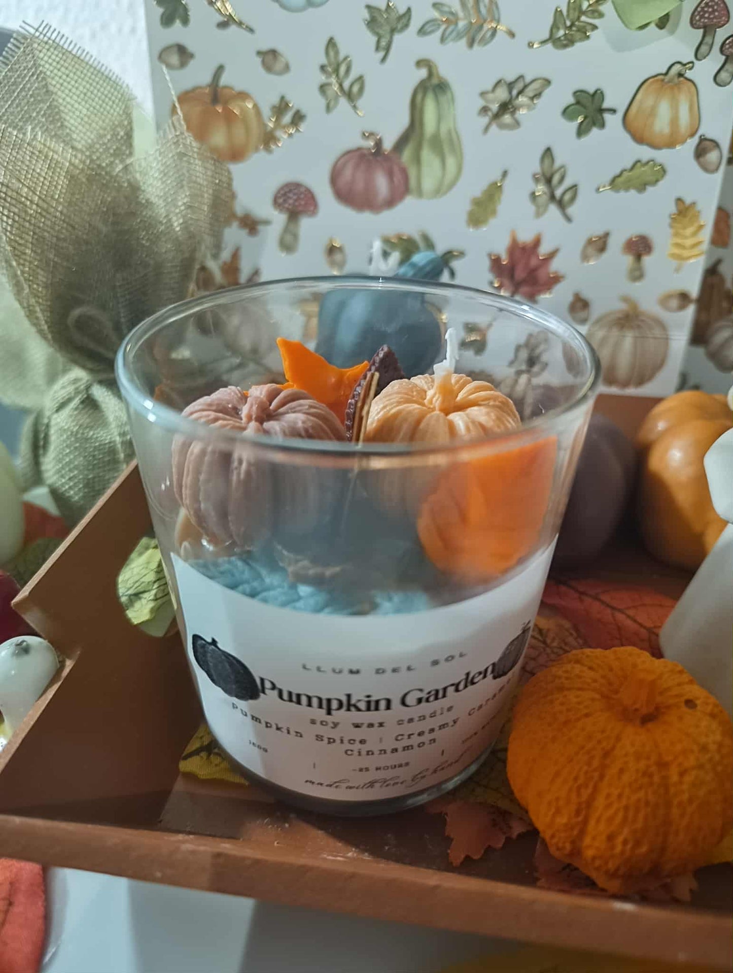 Pumpkin Cream Chai – Pumpkin Spice, Creamy Caramel & Cinnamon Chai Candle