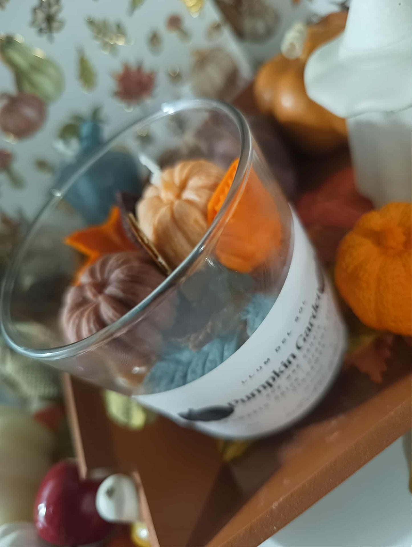 Pumpkin Cream Chai – Pumpkin Spice, Creamy Caramel & Cinnamon Chai Candle