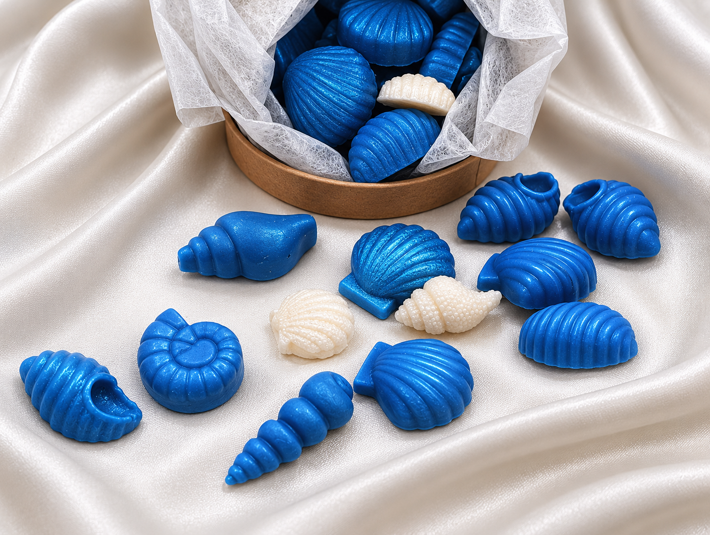 Wax Melts de Cera de Soja – Sal Marina y Citricos | Aroma Intenso de Verano Mediterráneo | LLUM DEL SOL