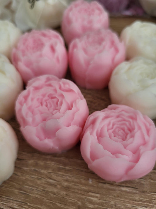 Pack 5 Flower Soy Wax Melt: Highly Scented Floral Wax, Handmade & Hand-poured