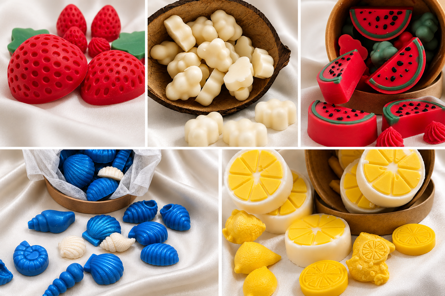 Pack Wax Melts Verano – 5 Aromas Mediterráneos de Cera de Soja | LLUM DEL SOL