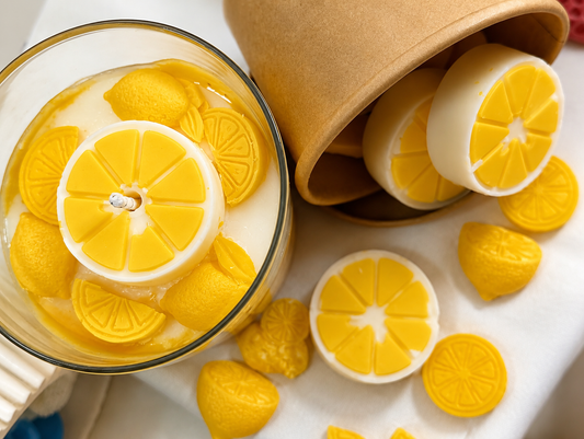 Ritual Pack Limonada de Lavanda – Vela Artesanal y Wax Melts de Cera de Soja | LLUM DEL SOL