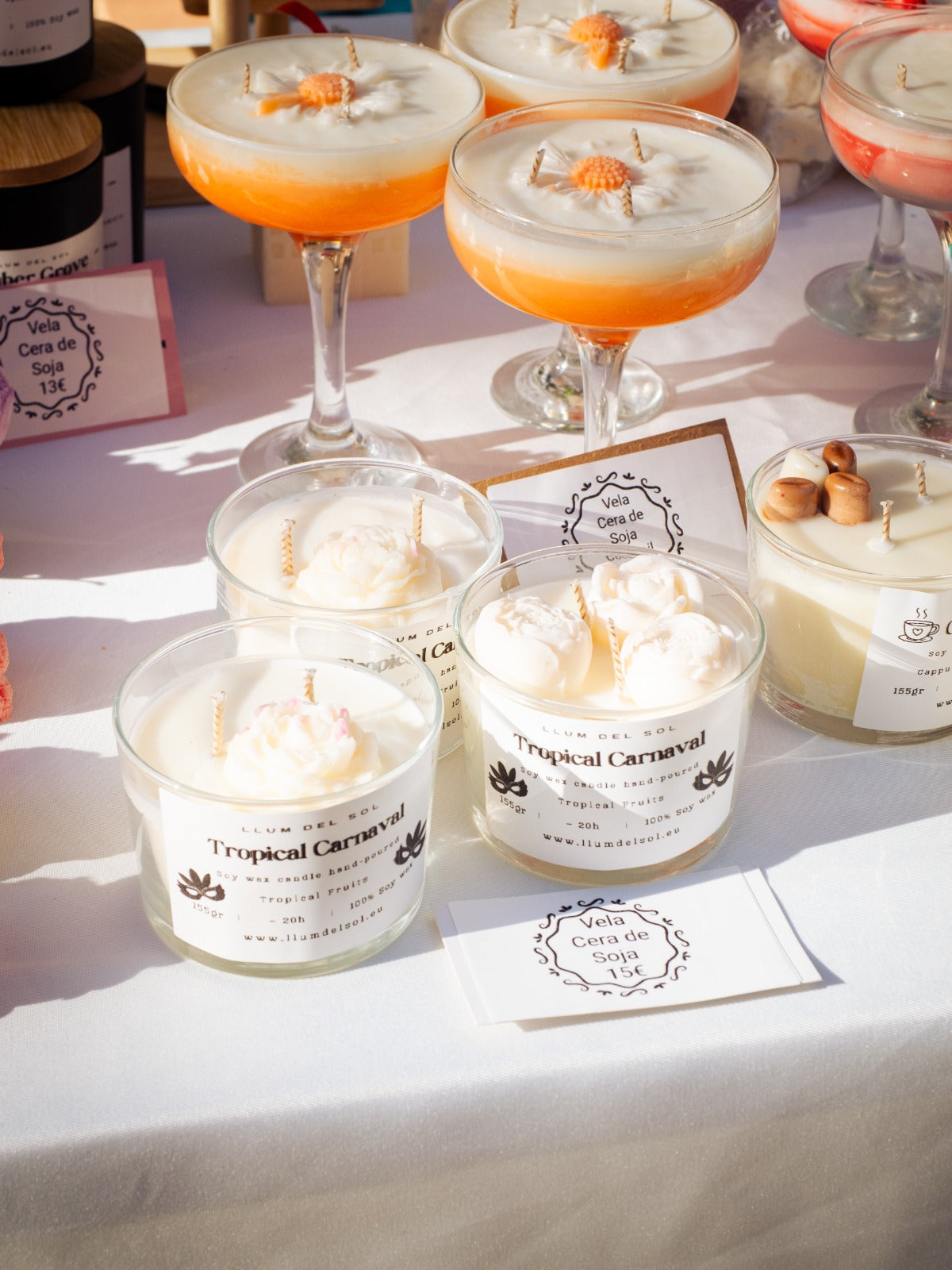 Cocktail Collection Soy Candles – 180g | Hand-Poured Artisan Candles