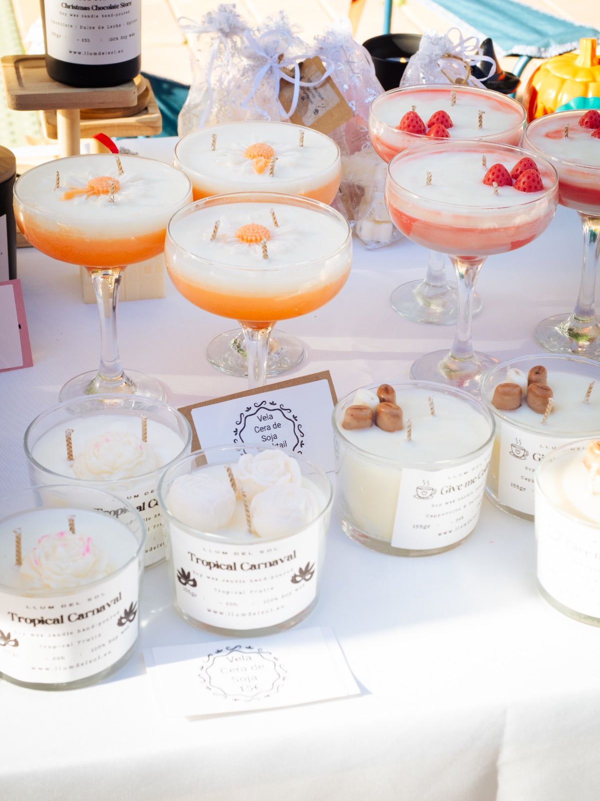 Cocktail Collection Soy Candles – 180g | Hand-Poured Artisan Candles