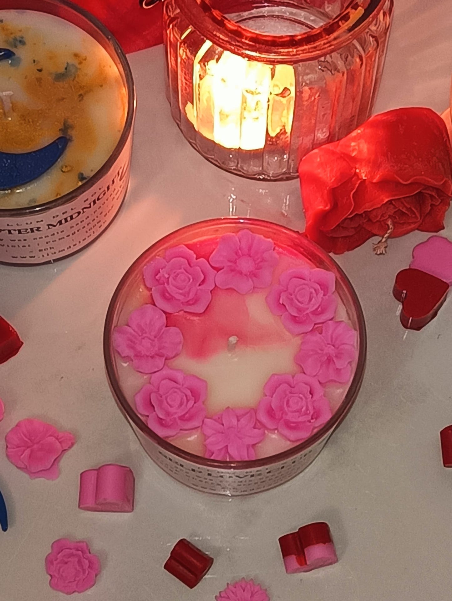 Self Love Club – Vela de Soja para el Autocuidado | Vainilla, Cookies y Fresa